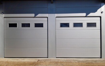 Torcenter Oberwart - Deckensektionaltore Stahl mit Verglasung