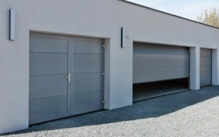 Torcenter Oberwart - Deckensektionaltore Stahl mit Gehtüre